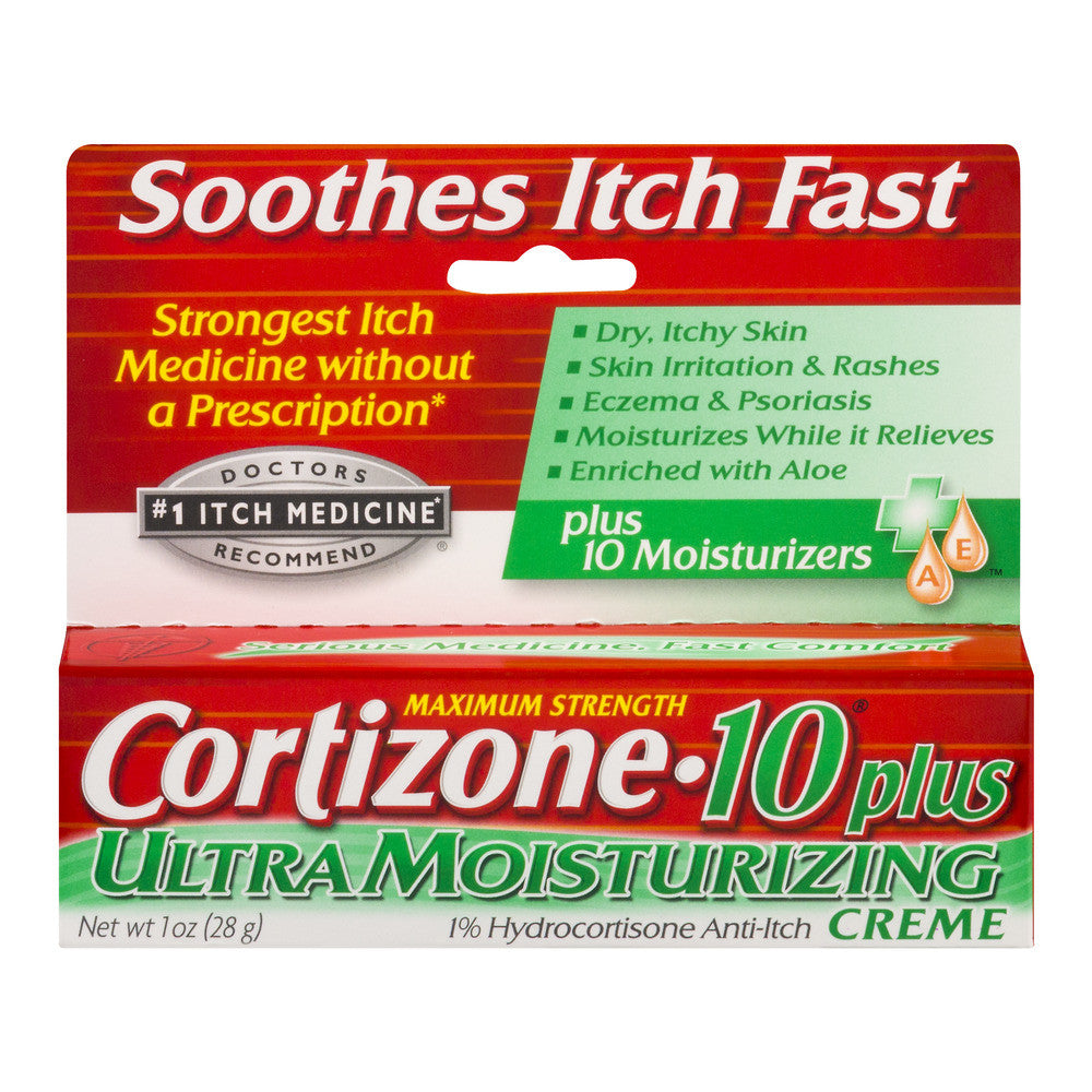 Cortizone-10 Maximum Strength Anti-Itch Creme, 1 Oz