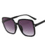 Big Square Sunglasses with Stylish Rice Nail Design