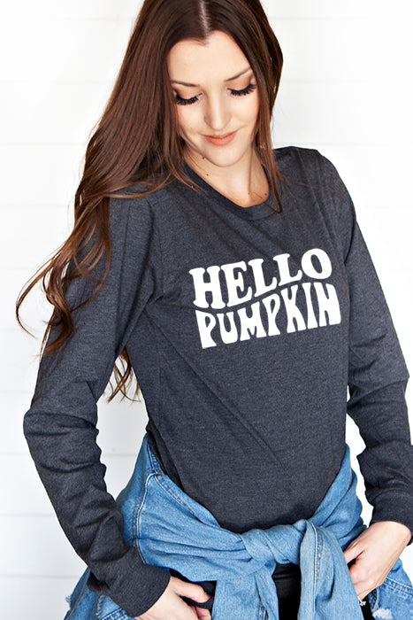 Hello Pumpkin Longsleeve T-Shirt
