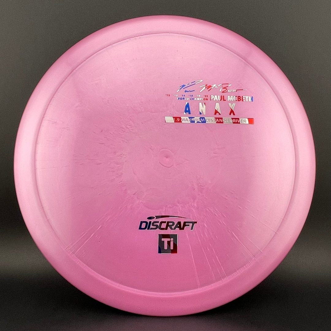 Titanium Anax - Primera Edición - Edición Limitada de Paul McBeth