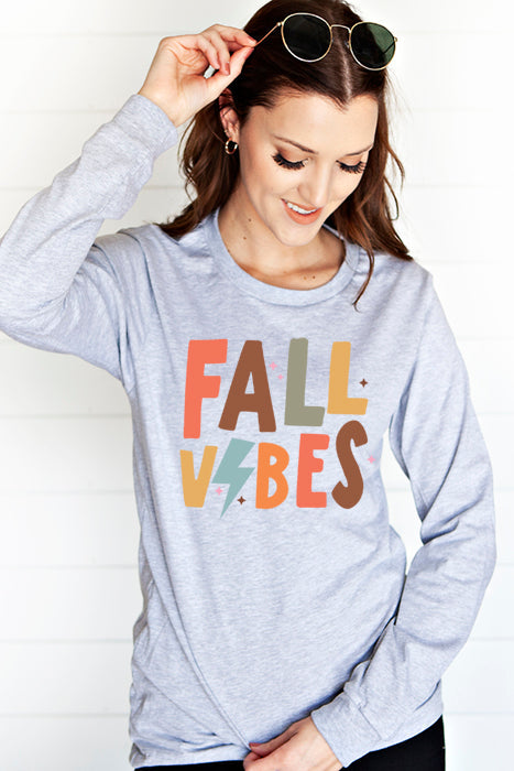 Colorful Fall Vibes Longsleeve T-Shirt
