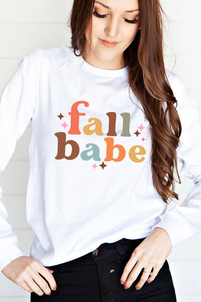 Fall Babe Long Sleeve T-Shirt