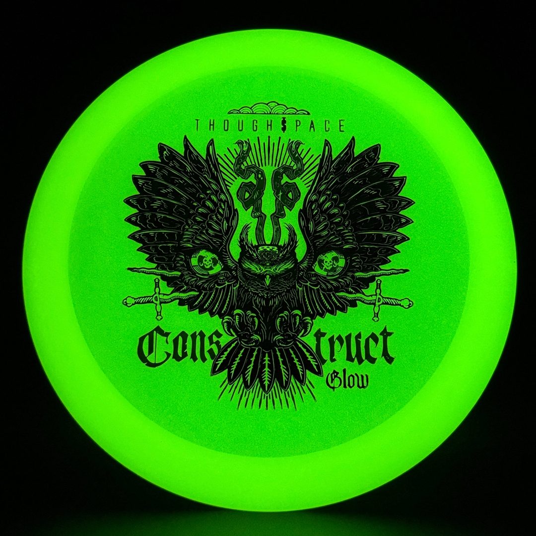 Glow Construct - Disque de Golf Disc Owl Stamp