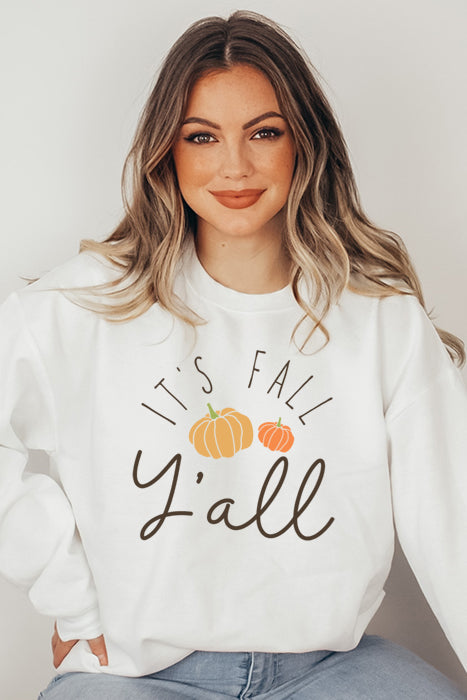 It's Fall Y'all Unisex Sweatshirt - Korvel
