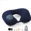 Portable Travel Inflatable U-Shaped TPU Pillow