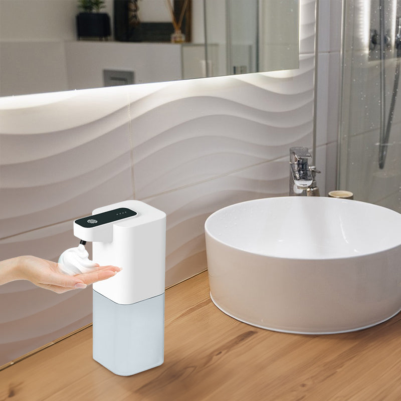 Infrared - Sensing USB - Rechargeable Foam Hand Sanitizer Dispenser for Home Bathrooms - Korvel