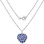 Colgante de Tanzanita Genuina de 3.96 Quilates en Plata Esterlina