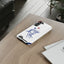 Minimal Line Portrait Samsung Case — Say Less Edition