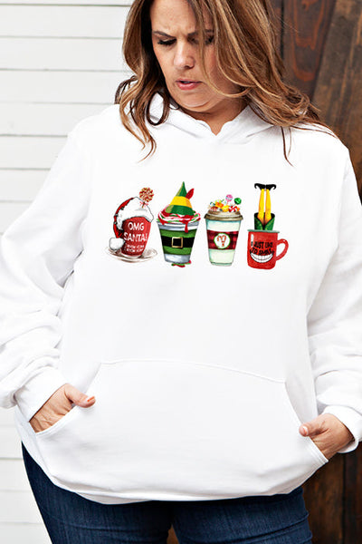 Sudadera con capucha 4486 de Elfo navideño