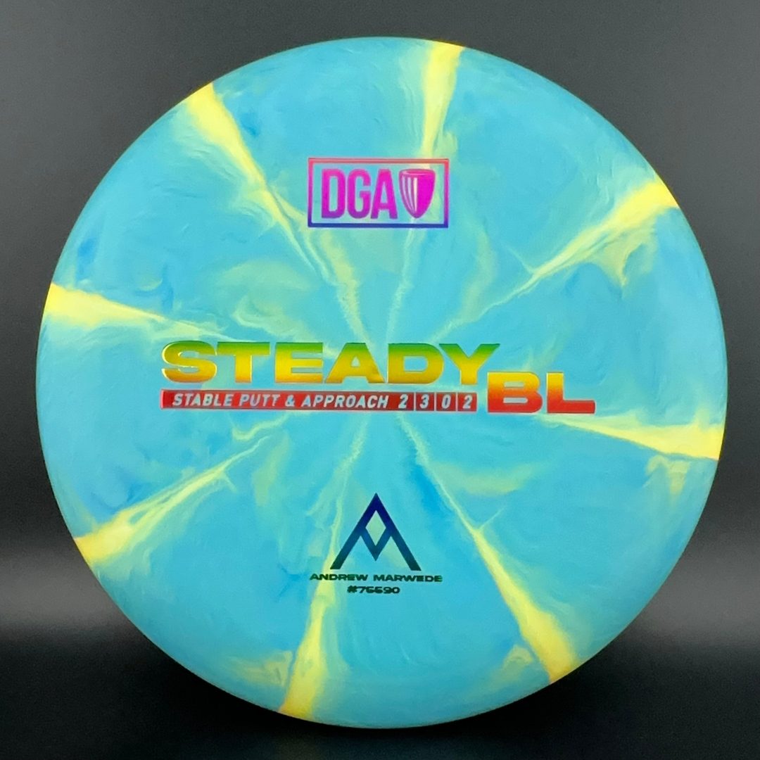 Swirl Stone Steady BL - Andrew Marwede Disc Golf Putter