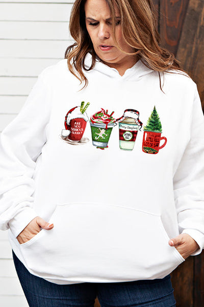 Taza con capucha del árbol de Navidad 4487
