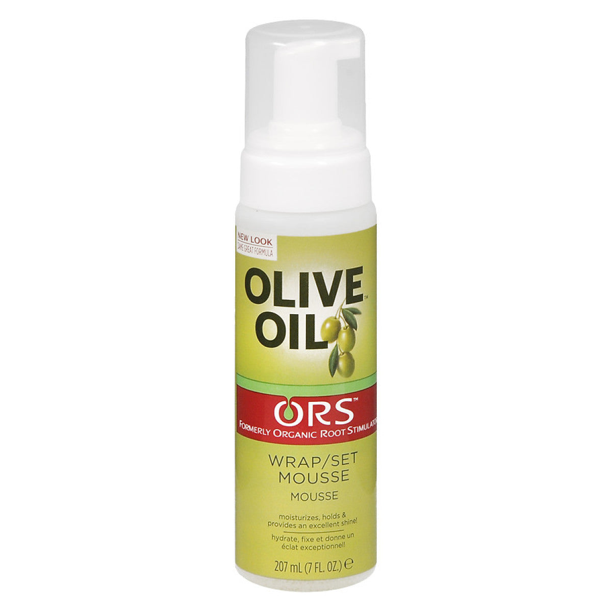 ORS Organic Root Stimulator Mousse Capillaire - Huile d'Olive Wrap & Set 7.00 Oz