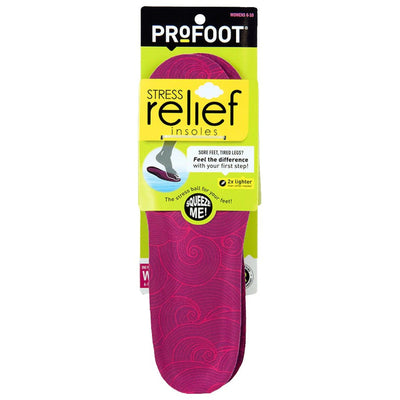 ProFoot Stress Relief Insoles for Women - Orthotic Support