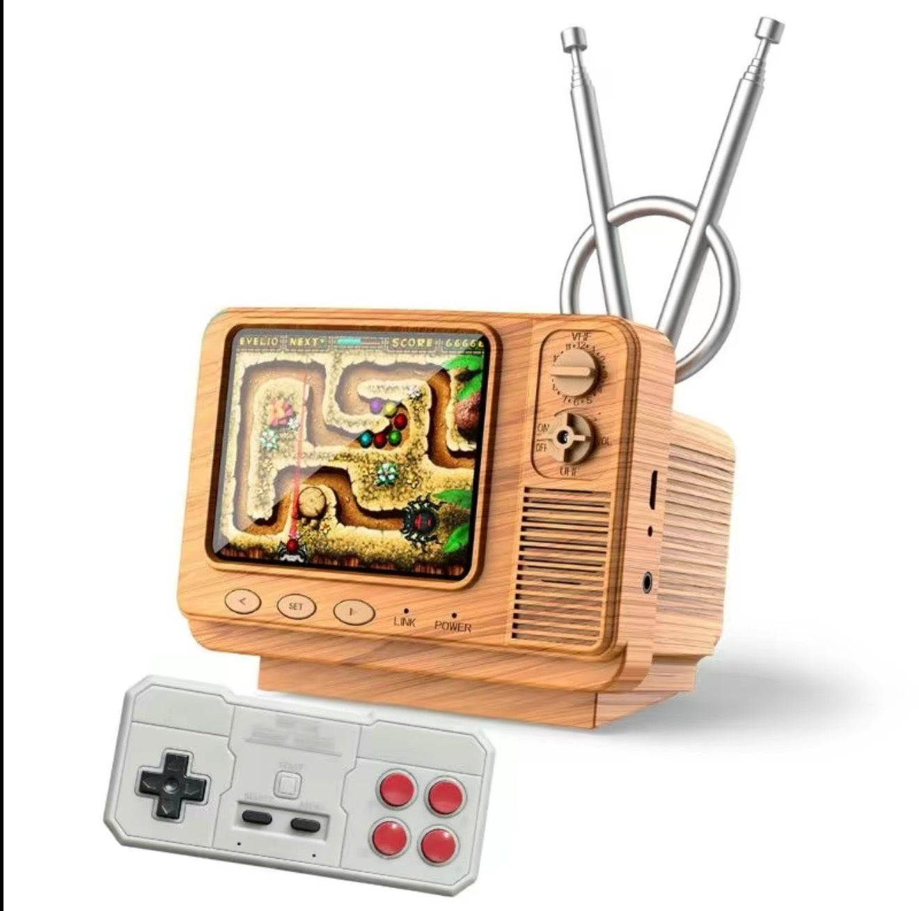 Mini Retro TV Game Console with 308 Classic Games