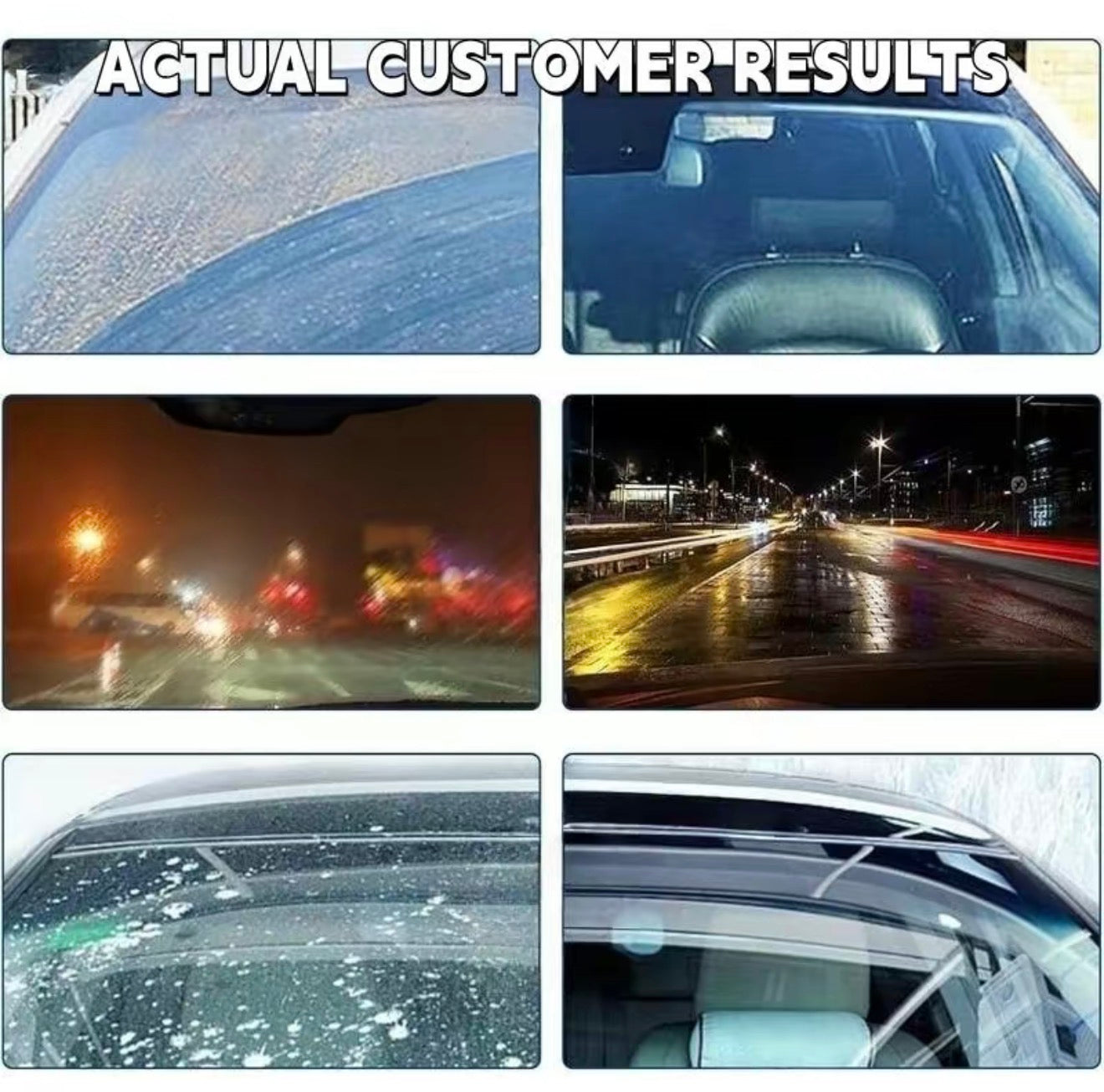 AutoView Oil Film Remover - Nettoyant de Pare-Brise Premium