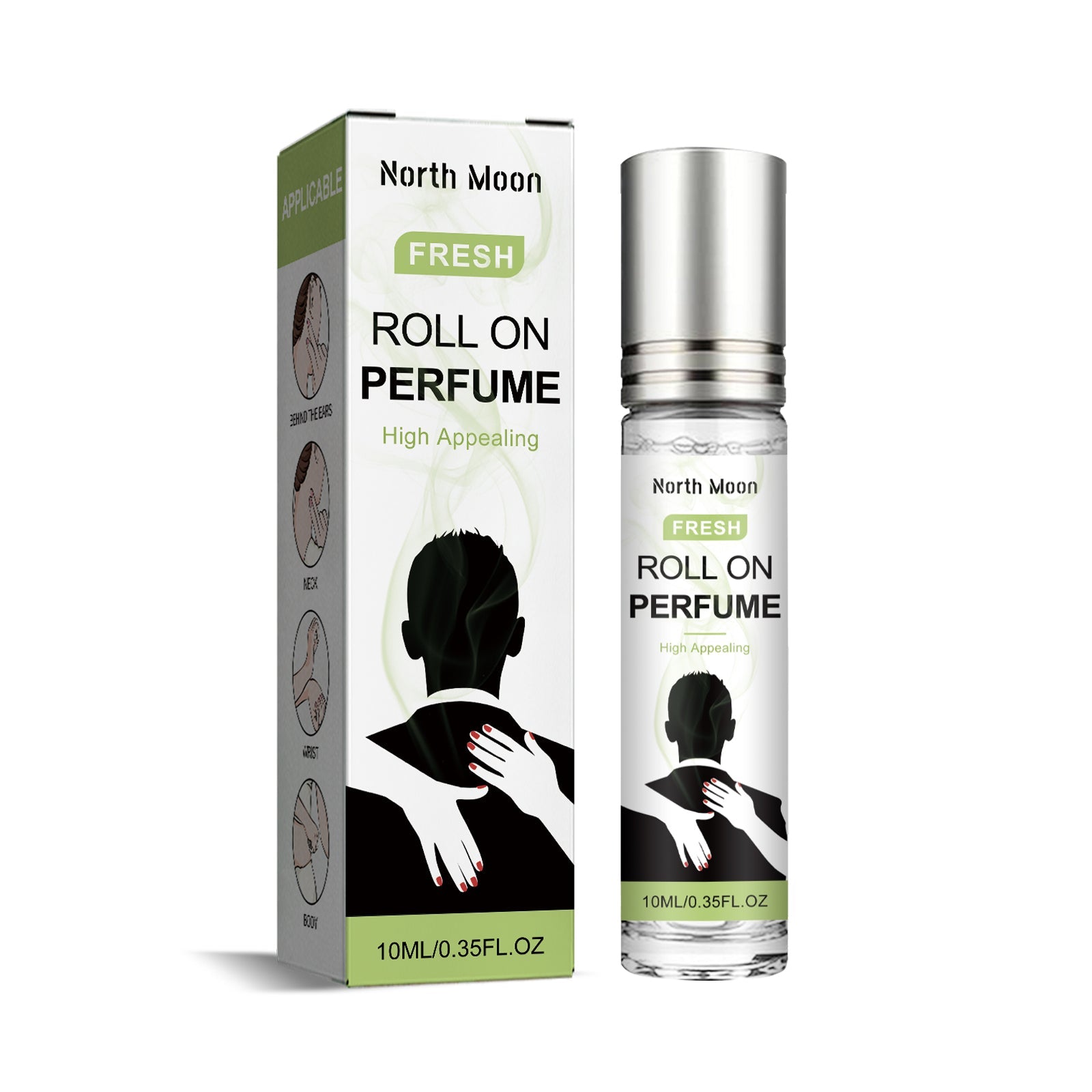 Roll On Perfume, Natural Fresh Lasting Fragrance Dating Atmosphere Portable Niche Perfume - Korvel