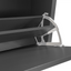 Organizador de Entrada Funcional ONTREND con 2 Cajones Plegables - Gris