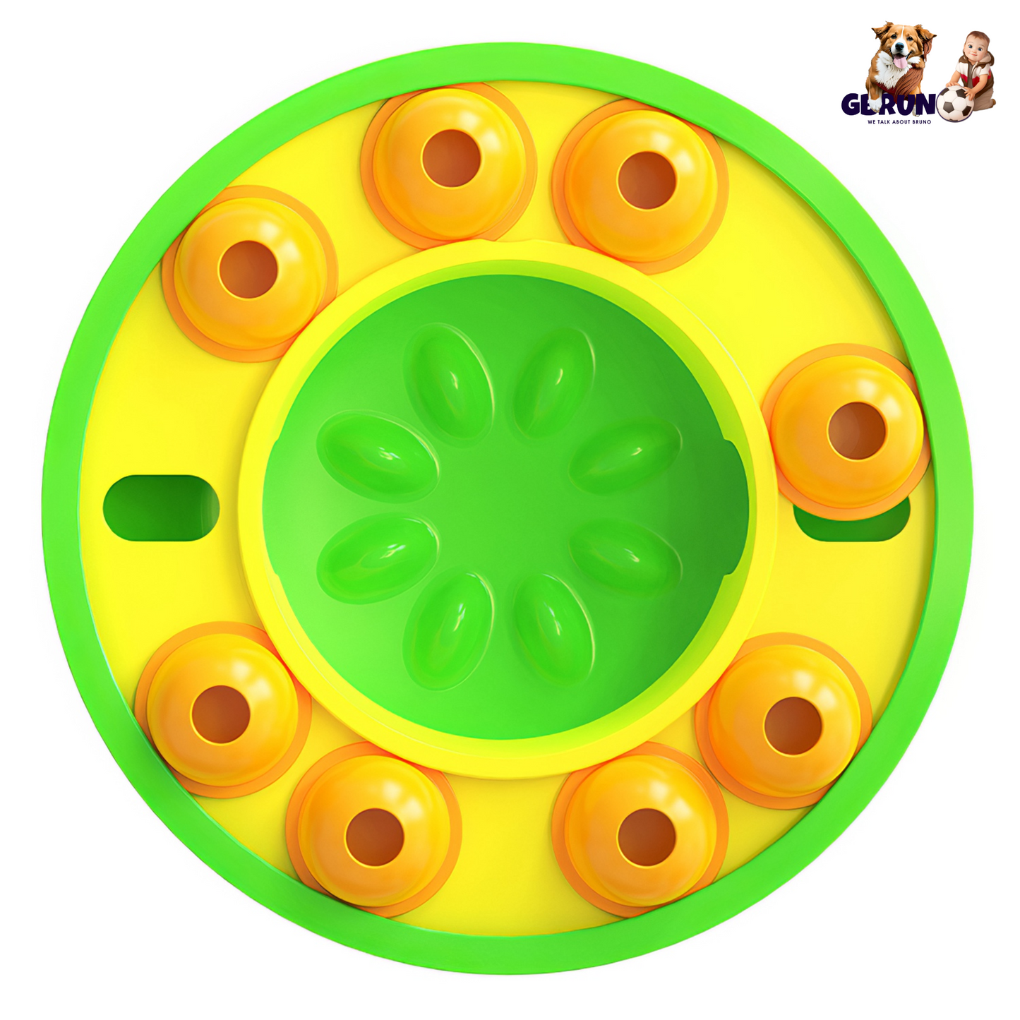 GBruno Interactive Dog Puzzle Feeder