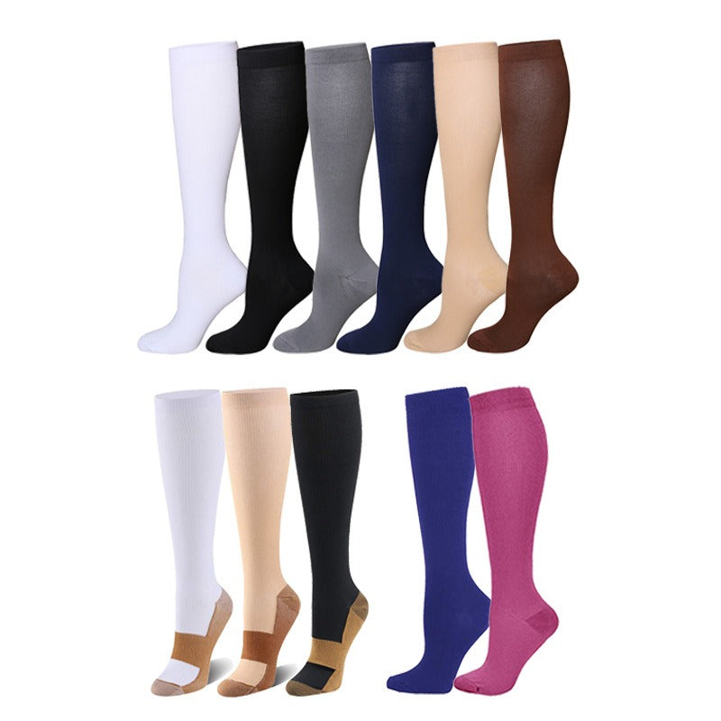 Calcetines de Rodilla de Color Sólido Premium para Estilos de Vida Activos