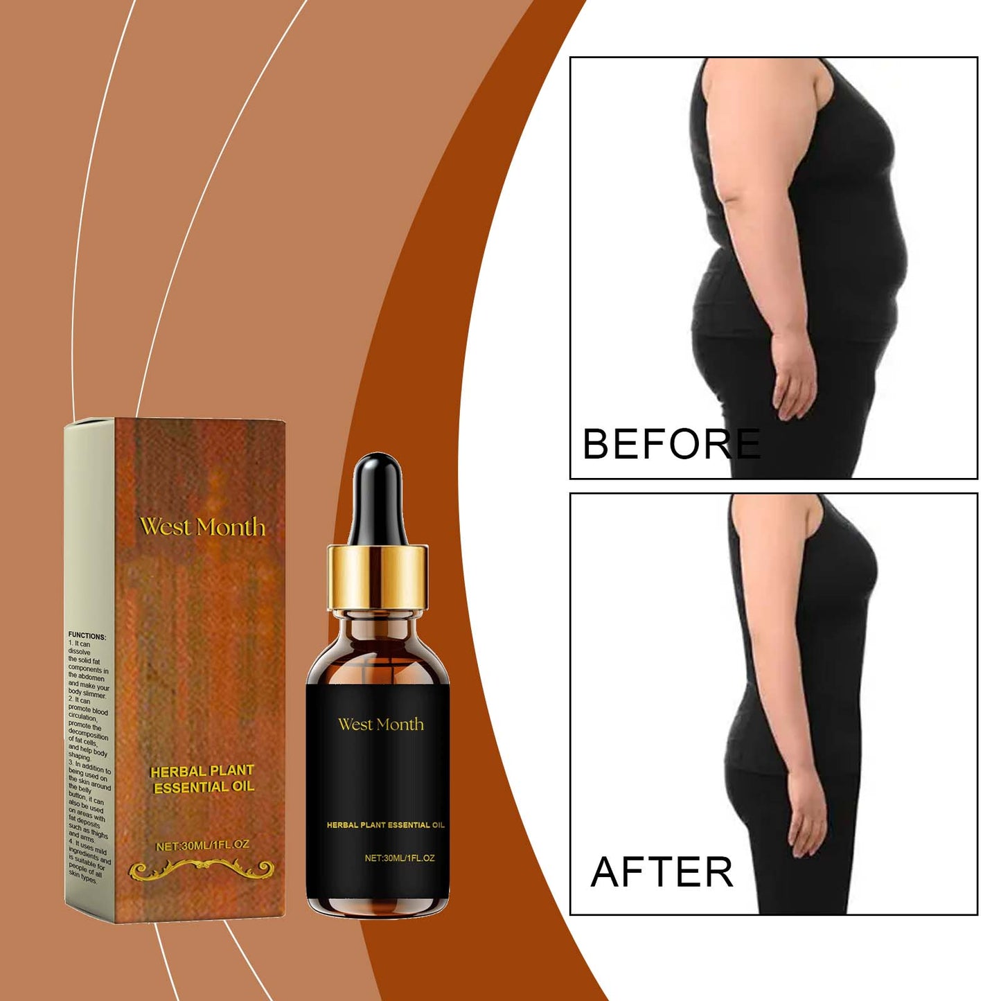 Body Care Massage Essence, Moisturizing Gentle And Firming Body Care Massage Essential Oil - Korvel
