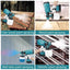 1000ML Electric Spray Gun High Power Cordless Paint Sprayer HVLP Auto Furniture Steel Coating Airbrush For Makita 21V Battery - Korvel