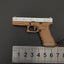 New Empire 1:3 Glock G17 Alloy Keychain Model