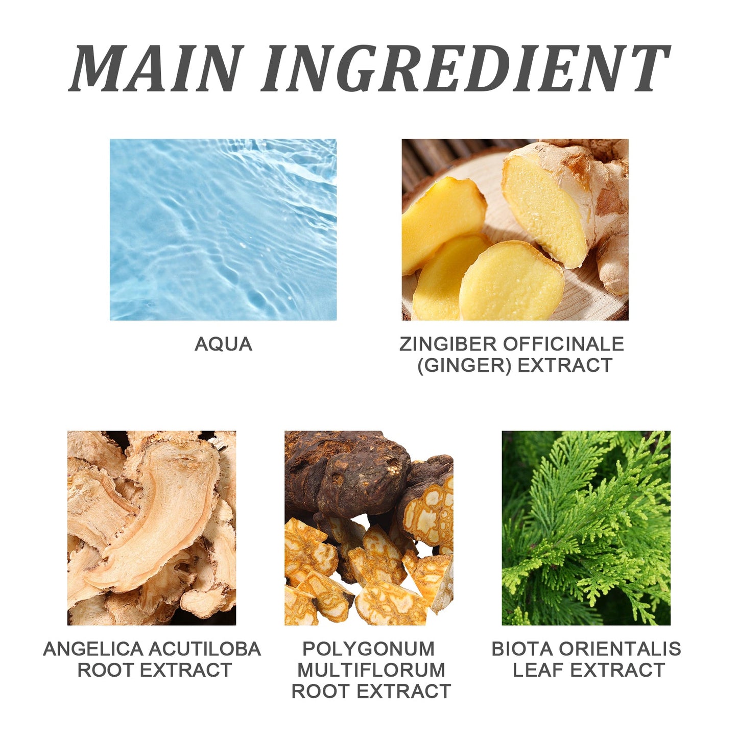Old Ginger Hair Care Essence Oil, Moisturize Hair Roots Repair Frizzy Knot Supple Strong Thick Hair - Korvel