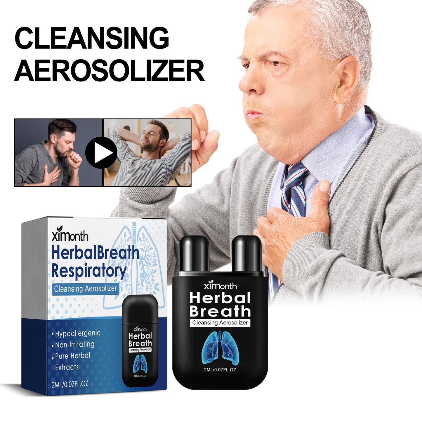 Cleansing Snort for Comfortable Breathing