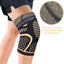 Sports knee pads moisture wicking deodorizing copper ion knee pads basketball hiking running copper fiber knee pads - Korvel