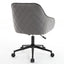 Velvet Office Desk Chair, Modern Home Desk Chair with Wheels , Vanity Chairs for Living Room, Bedroom,Study Room - Korvel