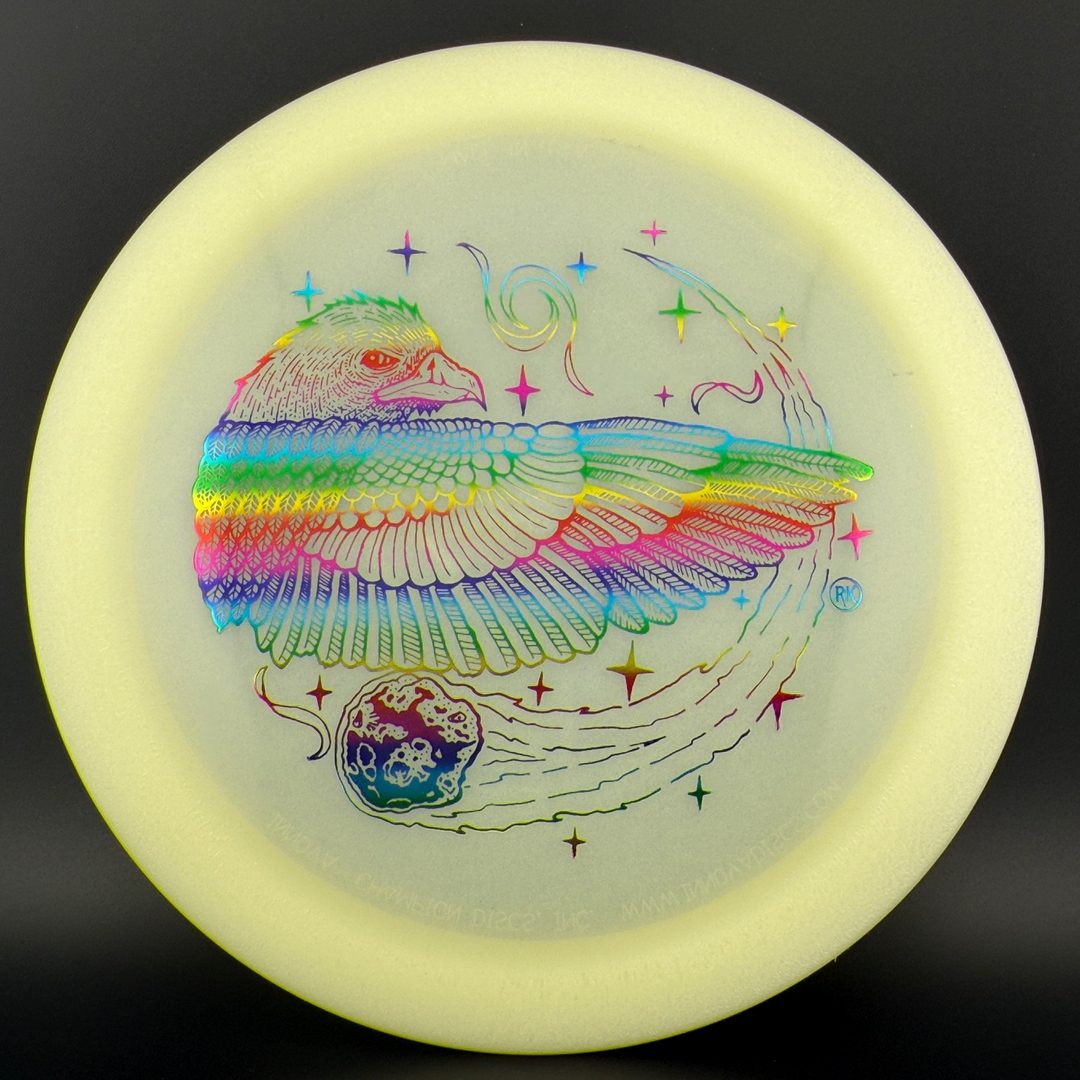 Quantum Lunar Falcon Disc - Rare Stardust DM Stamp