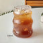 Thickened high borosilicate glass cup household transparent double-layer heat-resistant fruit juice cup - Korvel
