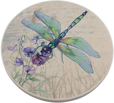 Premium Circular Ceramic Trivet with Customizable Design