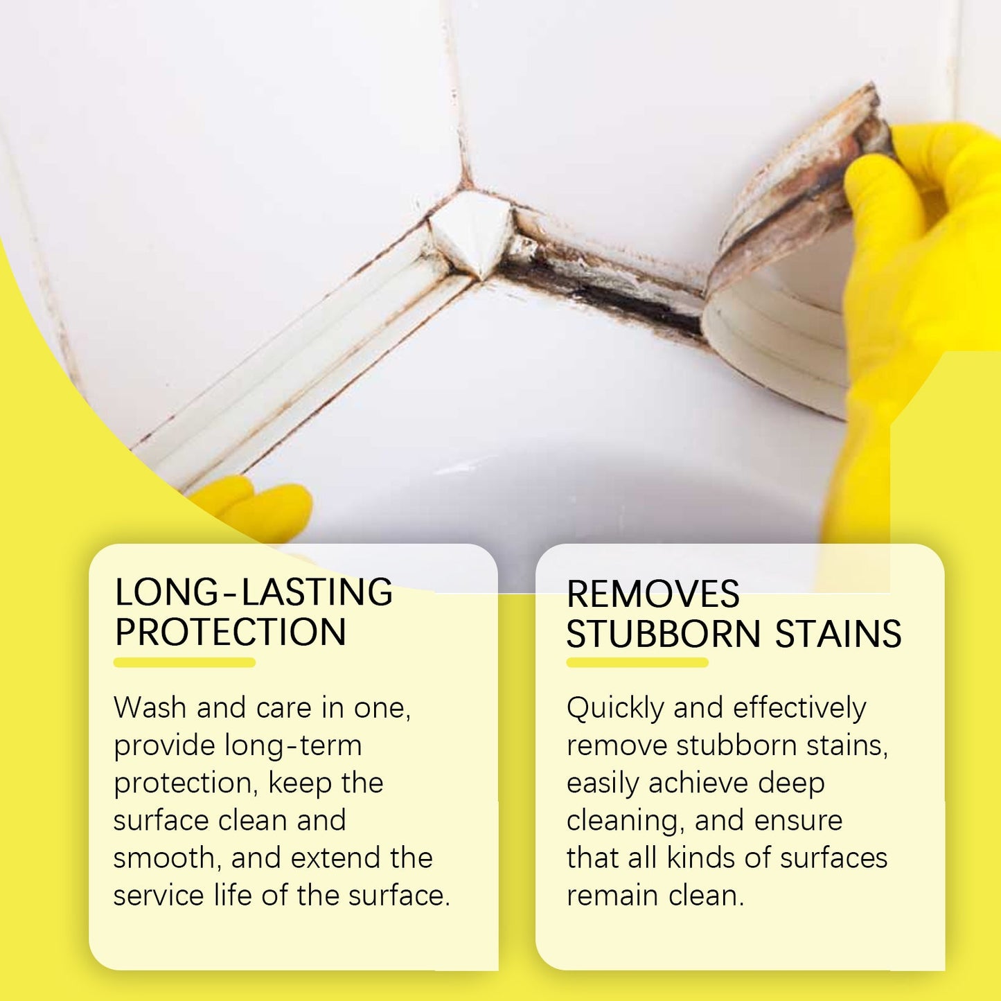 Stain Remover Scale Household Tile Crevices Refrigerator Sink Toilet Stain Remover - Korvel