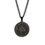 Stainless Steel Seven Angels Magic Circle Pendant Necklace