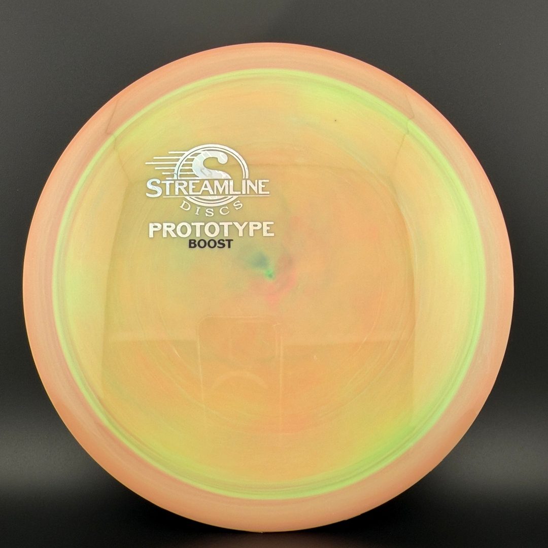 Disco Neutron Boost Prototype - Firma de Eagle McMahon