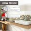 Tile Refill Agent, Kitchen Bathroom Waterproof Floor Mildew Proof Joint Tile Tip Sealant - Korvel
