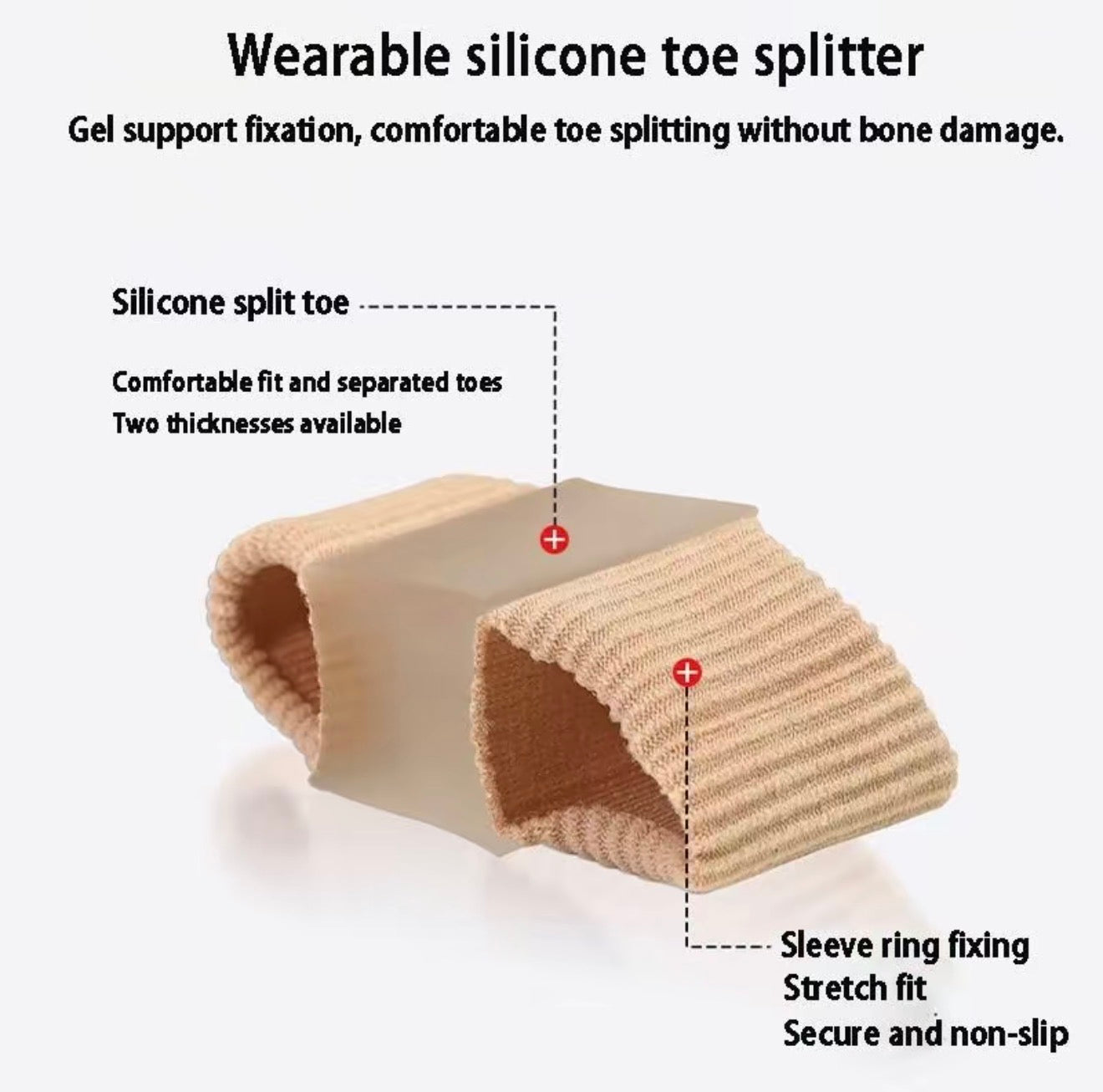 BunionEase Toe Separators - Korvel