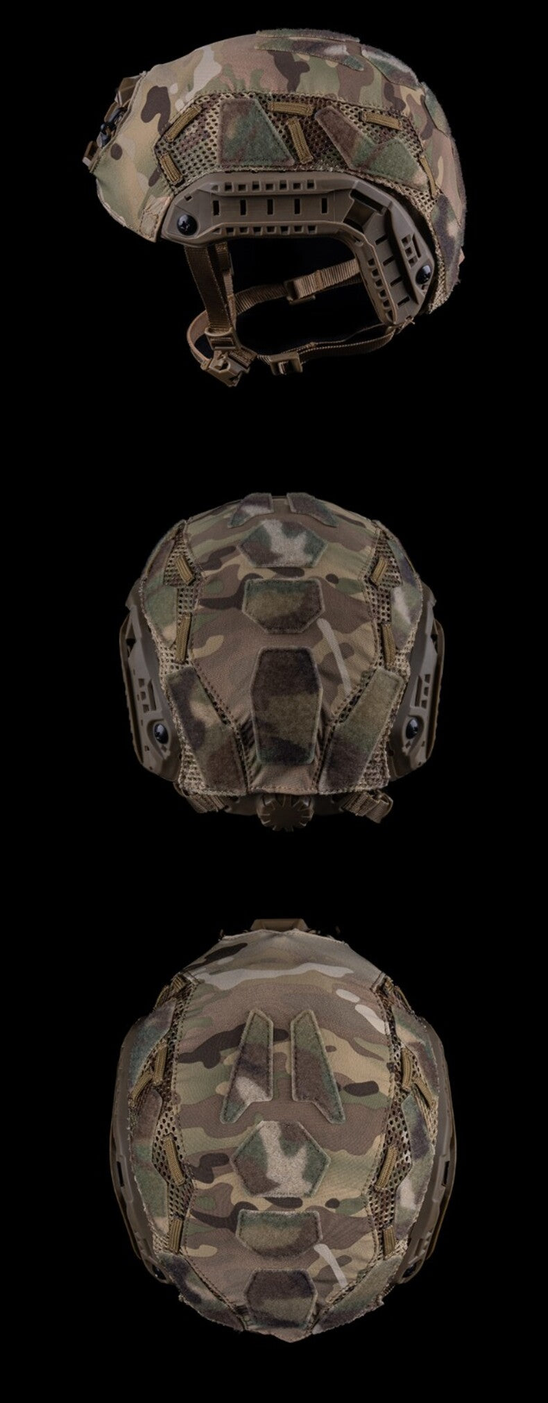 Housse de casque camouflage FAST SF Ultra-haut (Moyen)