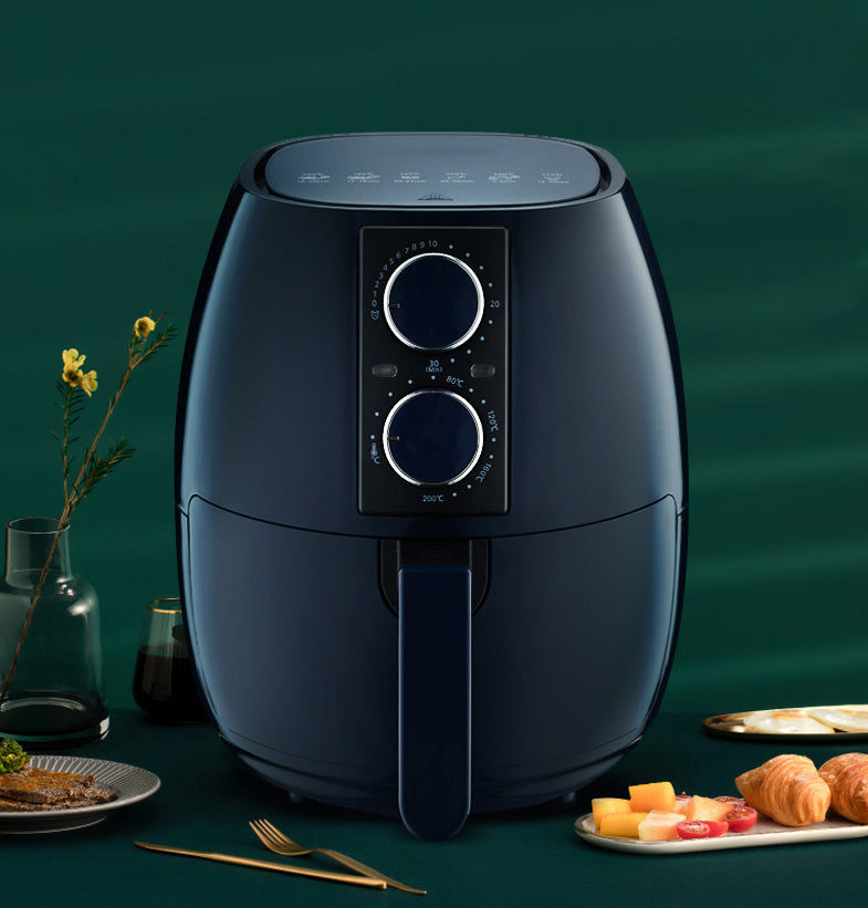 Household Smart Fryer Visual Air Fryer Electromechanical Fryer Electric Oven Smart Air Fryer 5L - Korvel