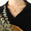 18K Gold-Plated Titanium Steel Puppy Pendant Necklace