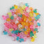 Resin luminous cartoon three-dimensional cute cartoon duck DIY car ornament keychain micro landscape hair clip decoration - Korvel