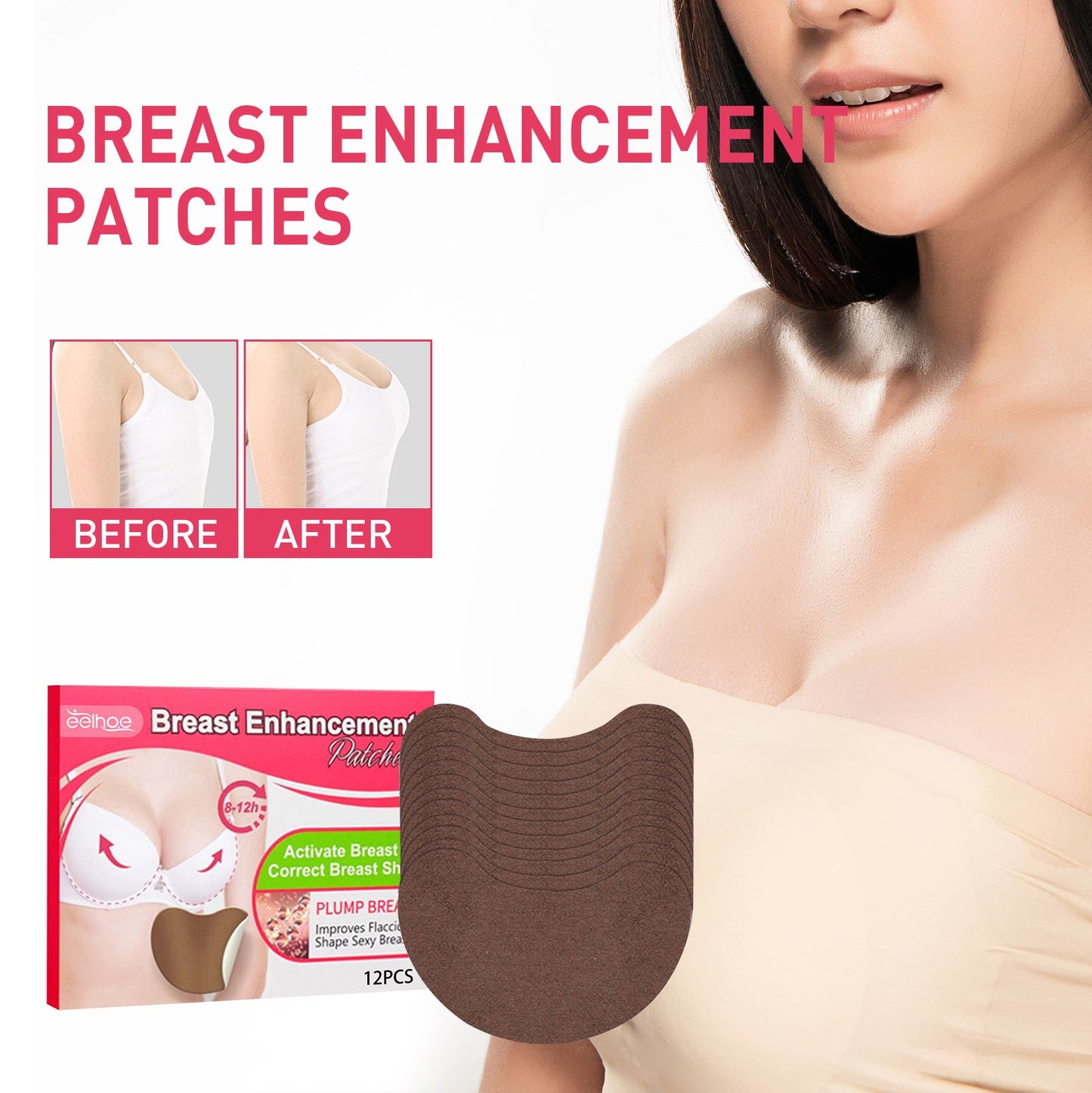 Chest Round Stick Chest Firming Plump Plump Plump Chest Anti-Sagging Moistening Lift Stick - Korvel