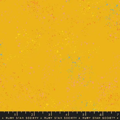 Gold Speckled Goldenrod Fabric - 43"/44" Per Yard