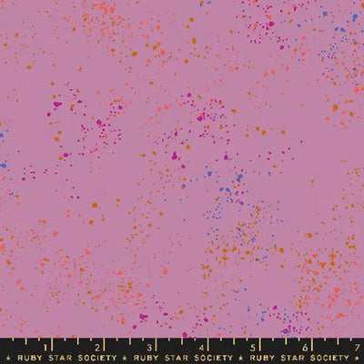 Purple Speckled Lupine Cotton Fabric - 43"/44" Per Yard