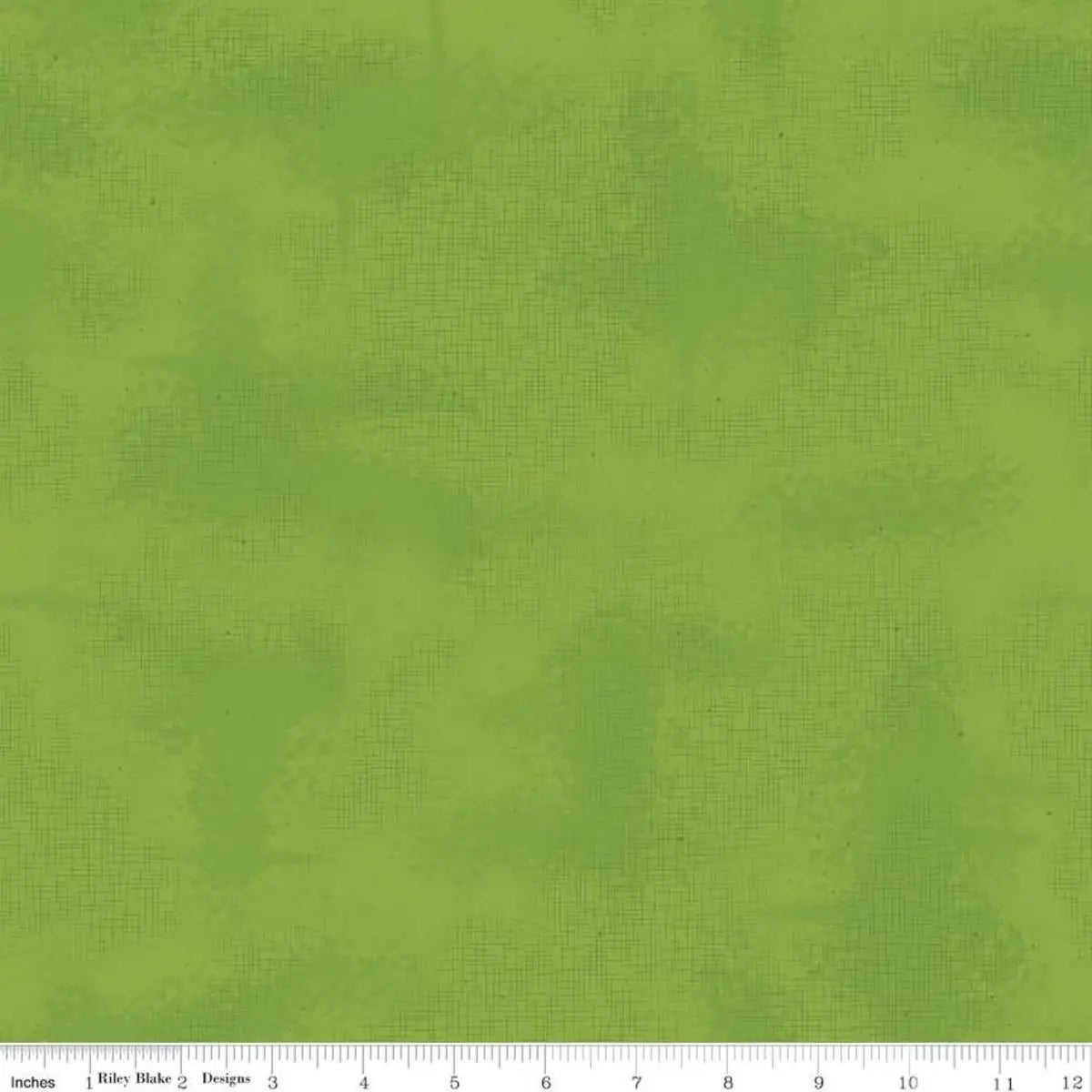 Tissu en coton vert tortue usé - 43"/44" par yard