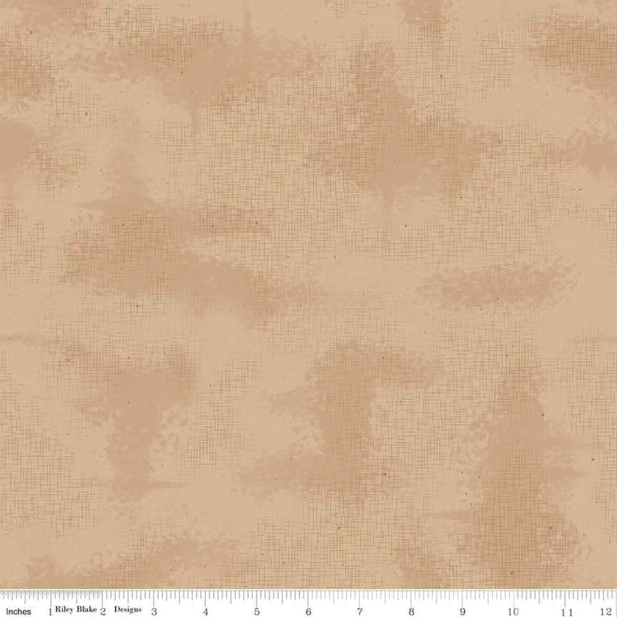 Tela de Algodón Brown Shabby Allspice - 43"/44" por Yarda