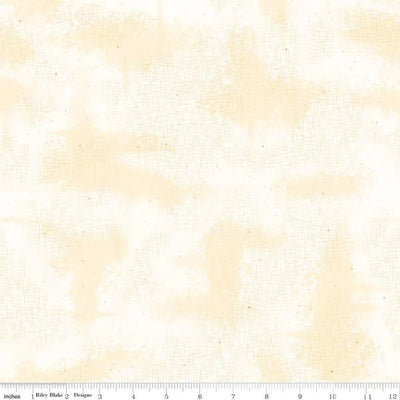 Tissu en coton Cloud Beehive Shabby Jaune - 43"/44" par yard