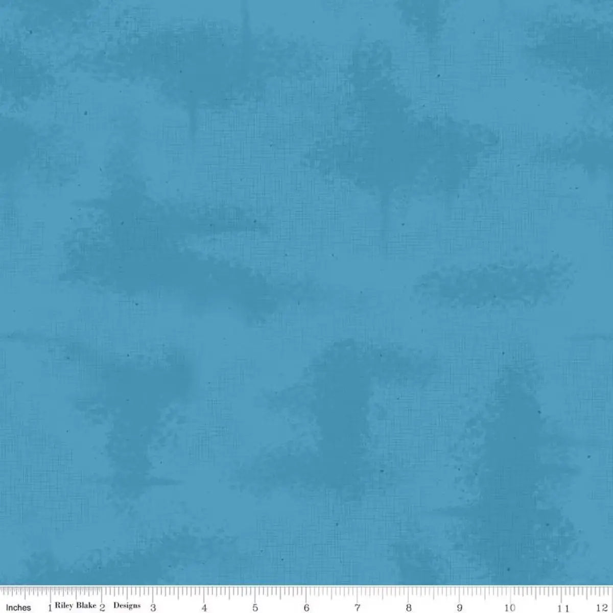Tela de Algodón Azul Shabby Soldier - 43"/44" por Yarda