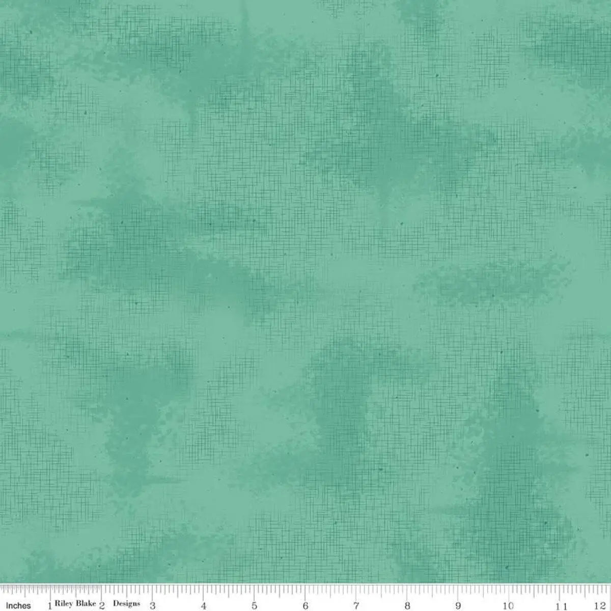Green Shabby Sea Glass Cotton Fabric - 43"/44" Per Yard